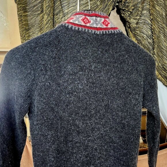 B'ful Vintage Ralph Lauren Cotton/wool blend Note hem, collar, cuffs Collar tie - Picture 4 of 4